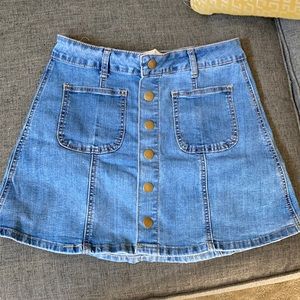 Alter’d state mini Jean skirt